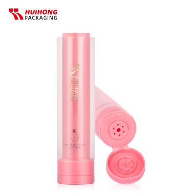 Pink Sugar Cane Matte Hand Cream Squeeze Dual Chamber Tube With Flip Lid