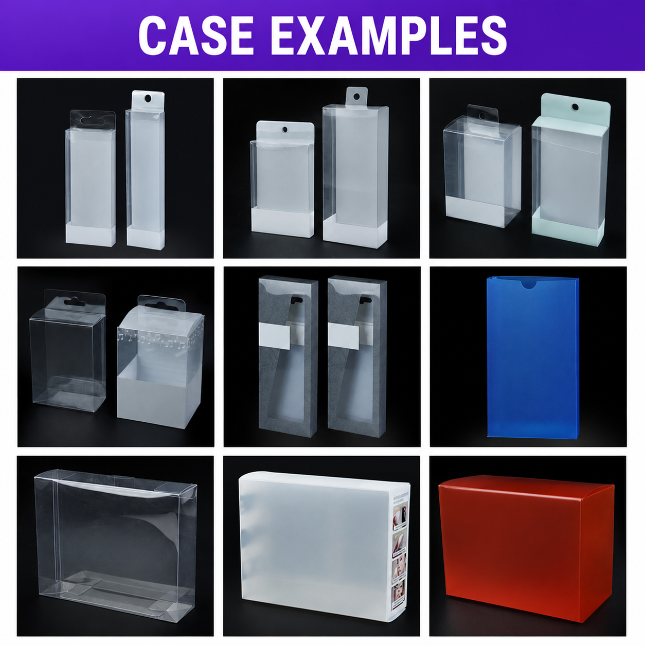 Packaging case examples