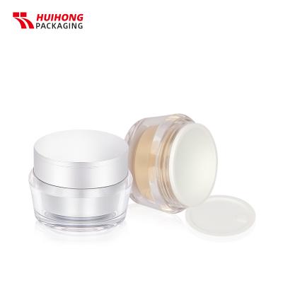 50ml Custom Cream Container Acrylic Jars With Lids Body Scrub Jars