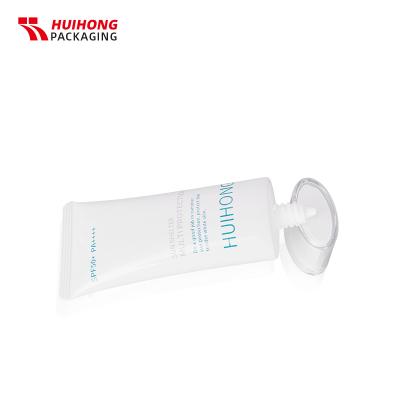 D40 5 Layers Luxury Empty Cosmetic Sunscreen Packaging Tube  With PP UV-electroplated Lid