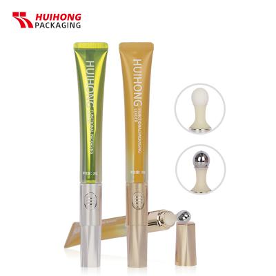 Soft Squeeze Aluminum Cosmetic Vibration Massage Applicator Eye Cream Laminated Tubes
