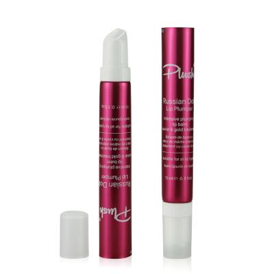 15ml Red  Lip Balm Squeeze Tube with Roller Massage  For Lip Care  Packaging